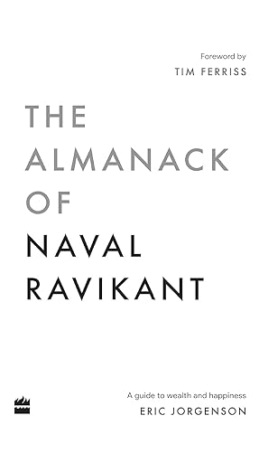 The Almanack of Naval Ravikant book cover